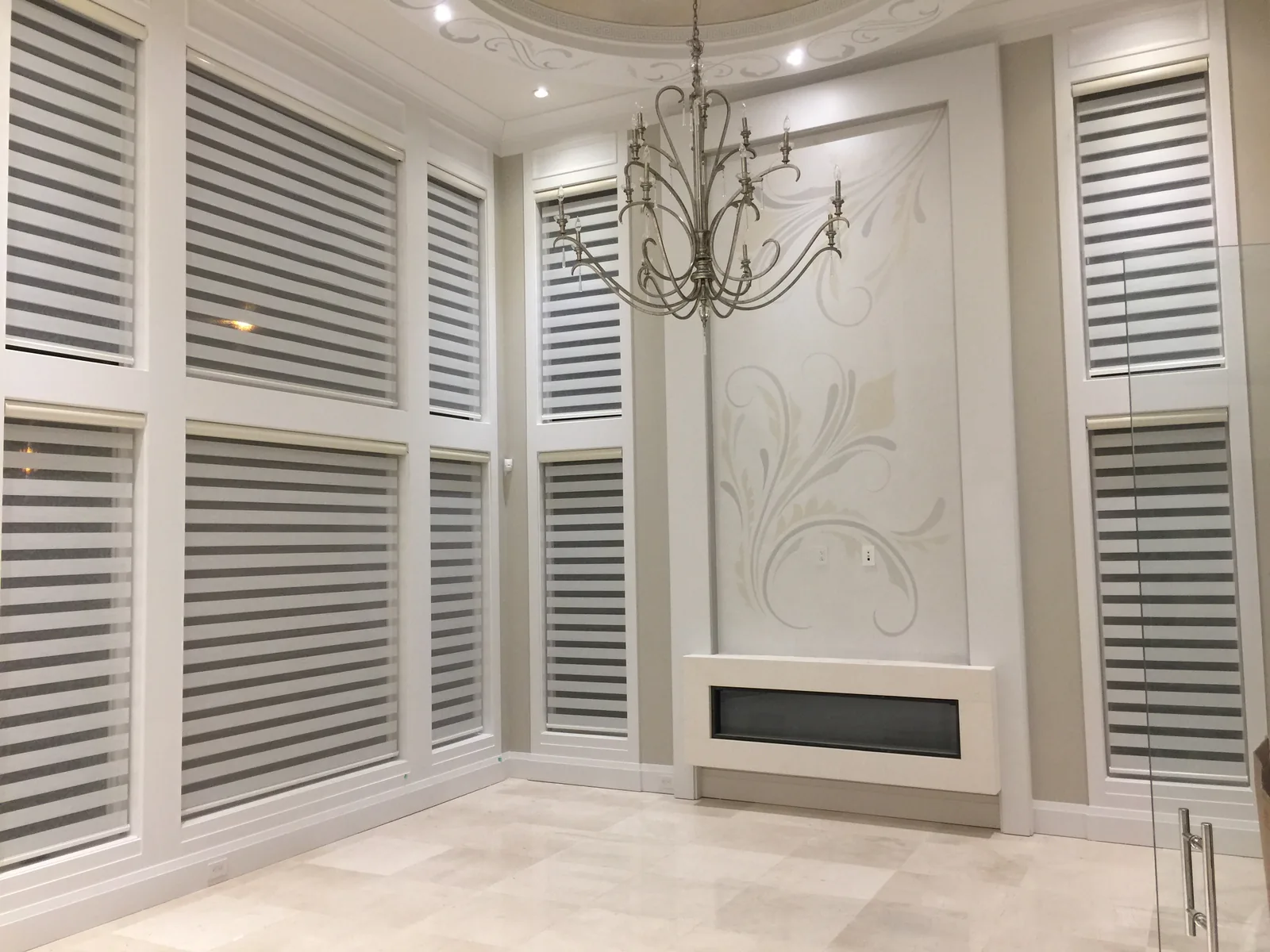 Zebra shades in the AAA Blinds photo collection